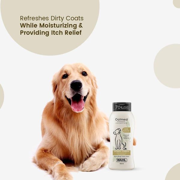 Wahl Oatmeal Lemongrass Sage Shampoo for Dogs