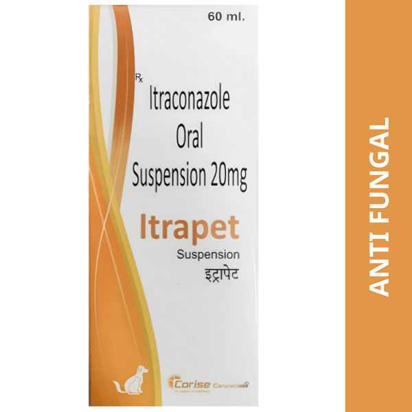 Corise Itrapet Suspension (Itraconazole) for Dogs and Cats (60ml)