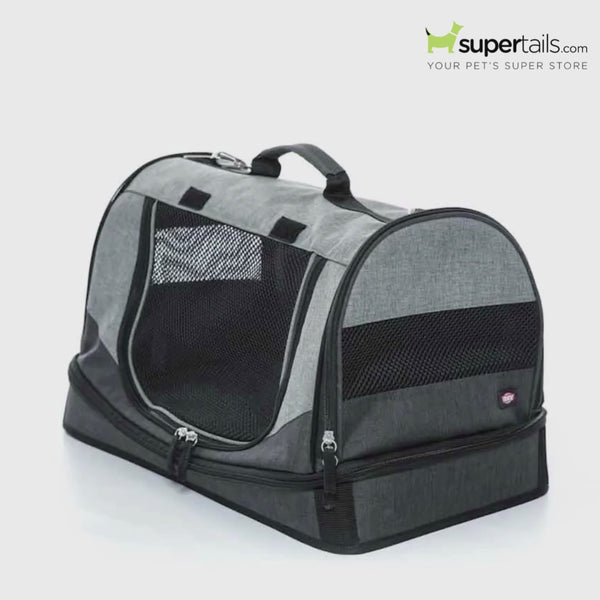 Trixie Holly Carrier for Dogs (Black & Grey)