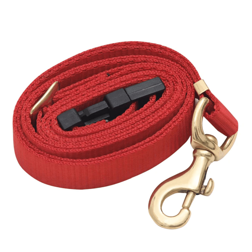 Forfurs Extra Long Adjustable Multifunctional Leash for Dogs (Tomato Red)