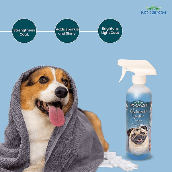 Bio Groom Waterless Bath Shampoo Spray For Dogs