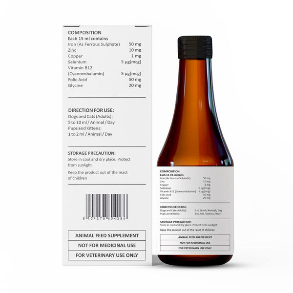 Petvit Hematic Syrup for Dogs and Cats