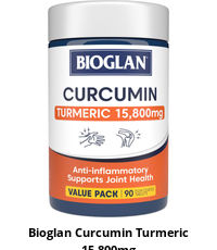 Bioglan Curcumin Turmeric 15,800mg