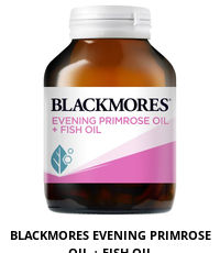 BLACKMORES EVENING PRIMROSE OIL + FISH OIL