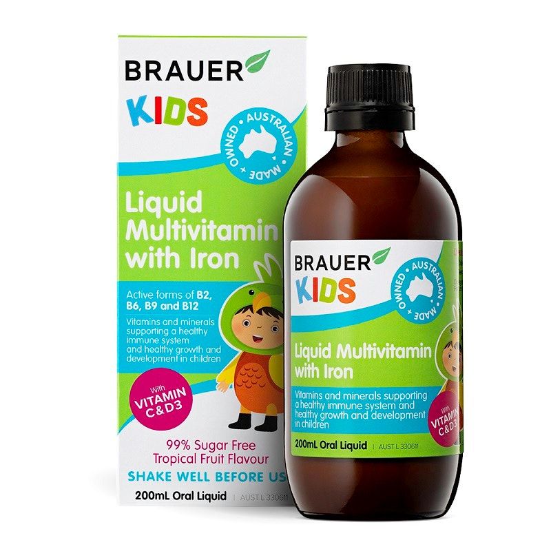 Liquid Multivitamin with iron