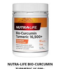 NUTRA-LIFE BIO-CURCUMIN TURMERIC 16,500+