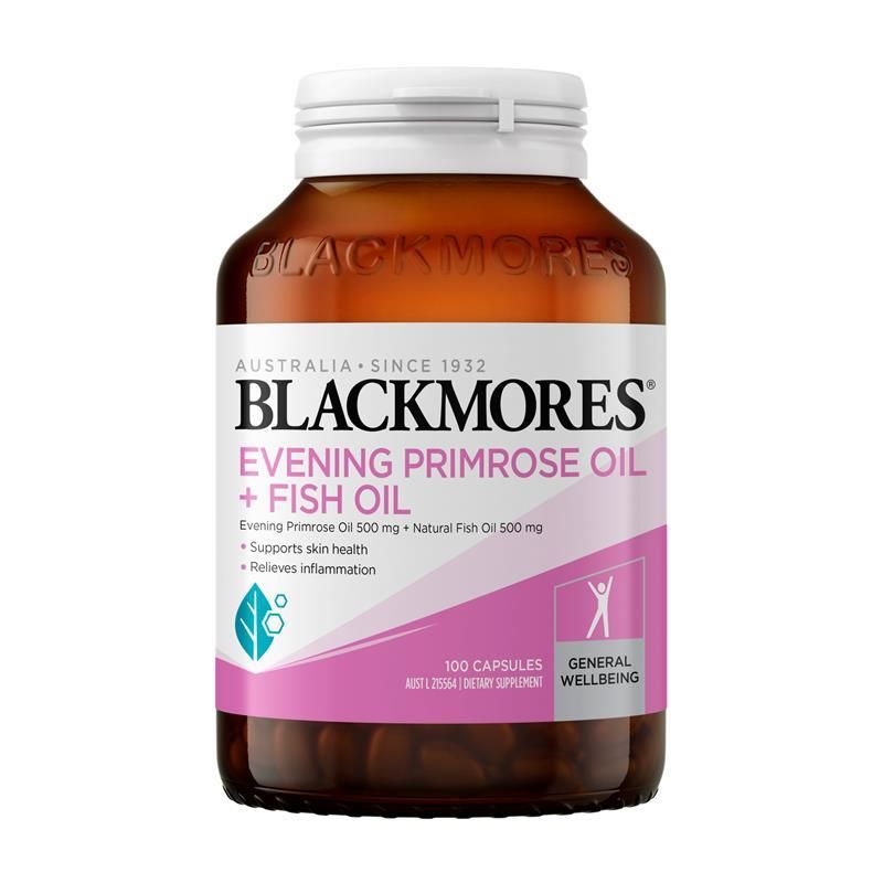 BLACKMORES EVENING PRIMROSE OIL + FISH OIL