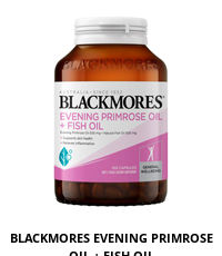 BLACKMORES EVENING PRIMROSE OIL + FISH OIL