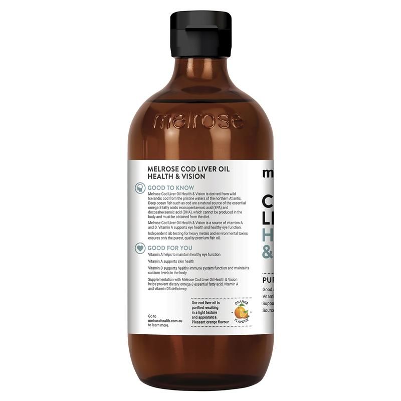COD LIVER OIL HEALTH & VISION