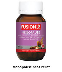 Menopause heat relief