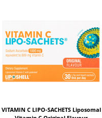 VITAMIN C LIPO-SACHETS Liposomal Vitamin C Original Flavour