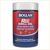 Bioglan Red Krill Oil Active Brain & Eyes