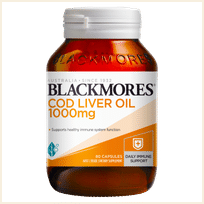 BLACKMORES COD LIVER OIL 1000mg