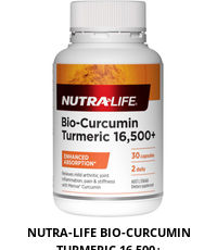 NUTRA-LIFE BIO-CURCUMIN TURMERIC 16,500+