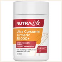 NUTRA-LIFE ULTRA CURCUMIN TURMERIC 55,000+