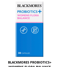 BLACKMORES PROBIOTICS+ WOMENS FLORA BALANCE