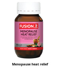 Menopause heat relief