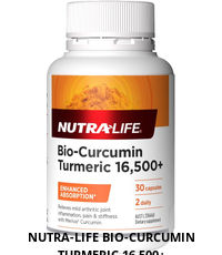 NUTRA-LIFE BIO-CURCUMIN TURMERIC 16,500+