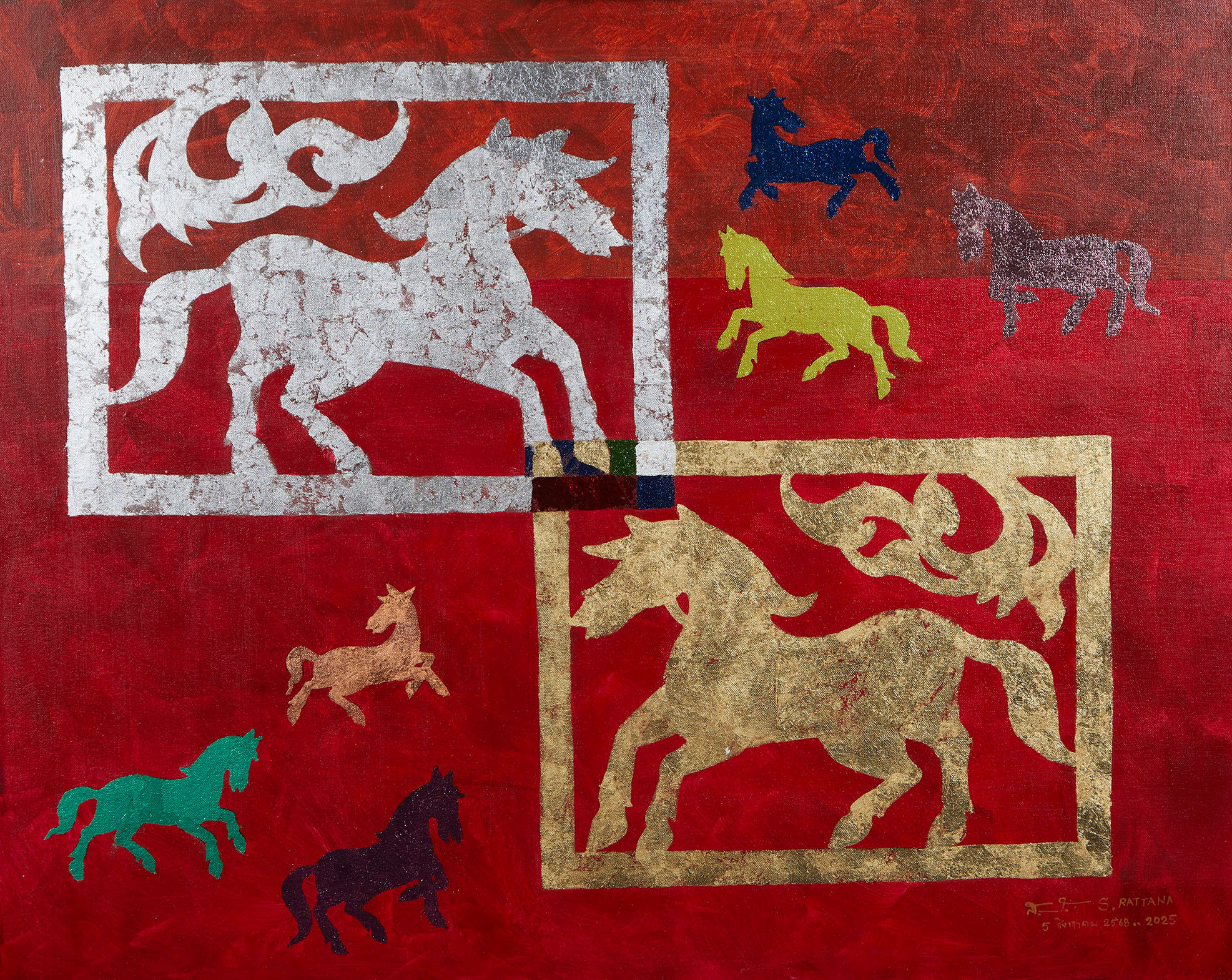 Eight Auspicious Horses