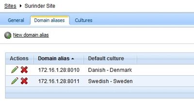 Kentico Domain Aliases