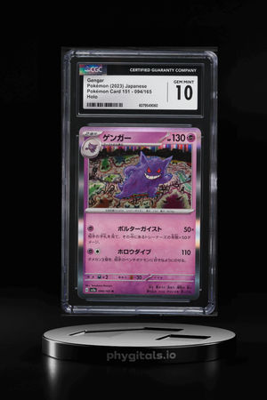 2023 Pokemon Japanese Scarlet & Violet 151 Holo Gengar #94 CGC 10 GEM MINT