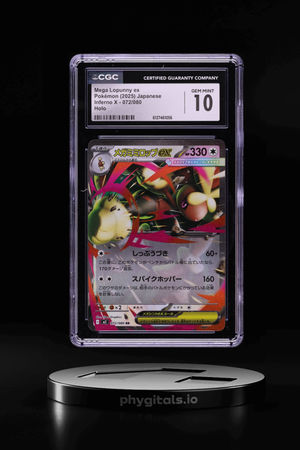 2025 Pokemon Japanese Mega Inferno X Holo Mega Lopunny ex #72 CGC 10 GEM MINT