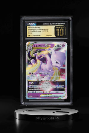2022 Pokemon Japanese Sword & Shield VSTAR Universe Holo Mewtwo VSTAR #51 CGC 10 PRISTINE