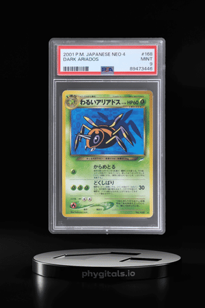 2001 Pokemon Neo 4: Darkness and To Light Japanese Ariados #168 PSA 9