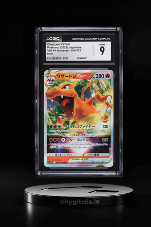 2022 Pokemon Japanese Sword & Shield VSTAR Universe Holo Charizard VSTAR #14 CGC 9 MINT