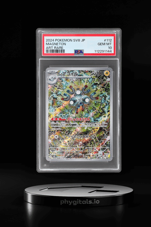 2024 Pokemon Scarlet and Violet Super Electric Breaker Japanese Art Rare Magneton #112 PSA 10