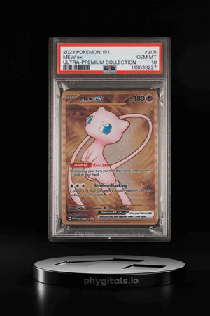 2023 POKEMON 151 ULTRA-PREMIUM COLLECTION #205 MEW EX PSA 10