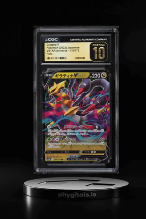 2022 Pokemon Japanese Sword & Shield VSTAR Universe Alt Art Giratina V #110 CGC 10 PRISTINE