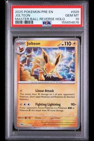 2025 #029 Jolteon Master Ball Re