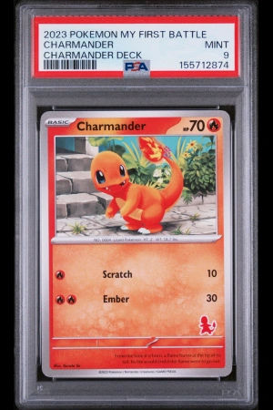 2023 #NA Charmander PSA 9 My Fir