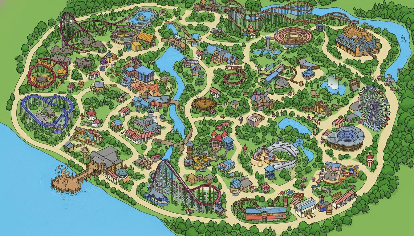 Lake Compounce Map and Guide