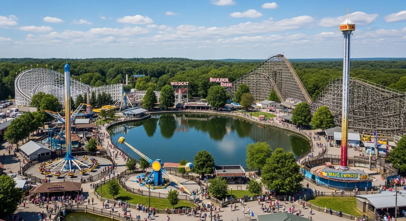 Lake Compounce Rides and Attractions