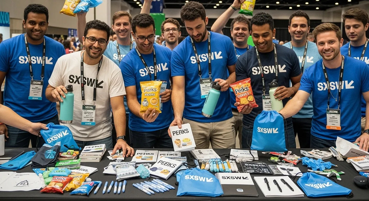 SXSW Volunteer Perks and Benefits