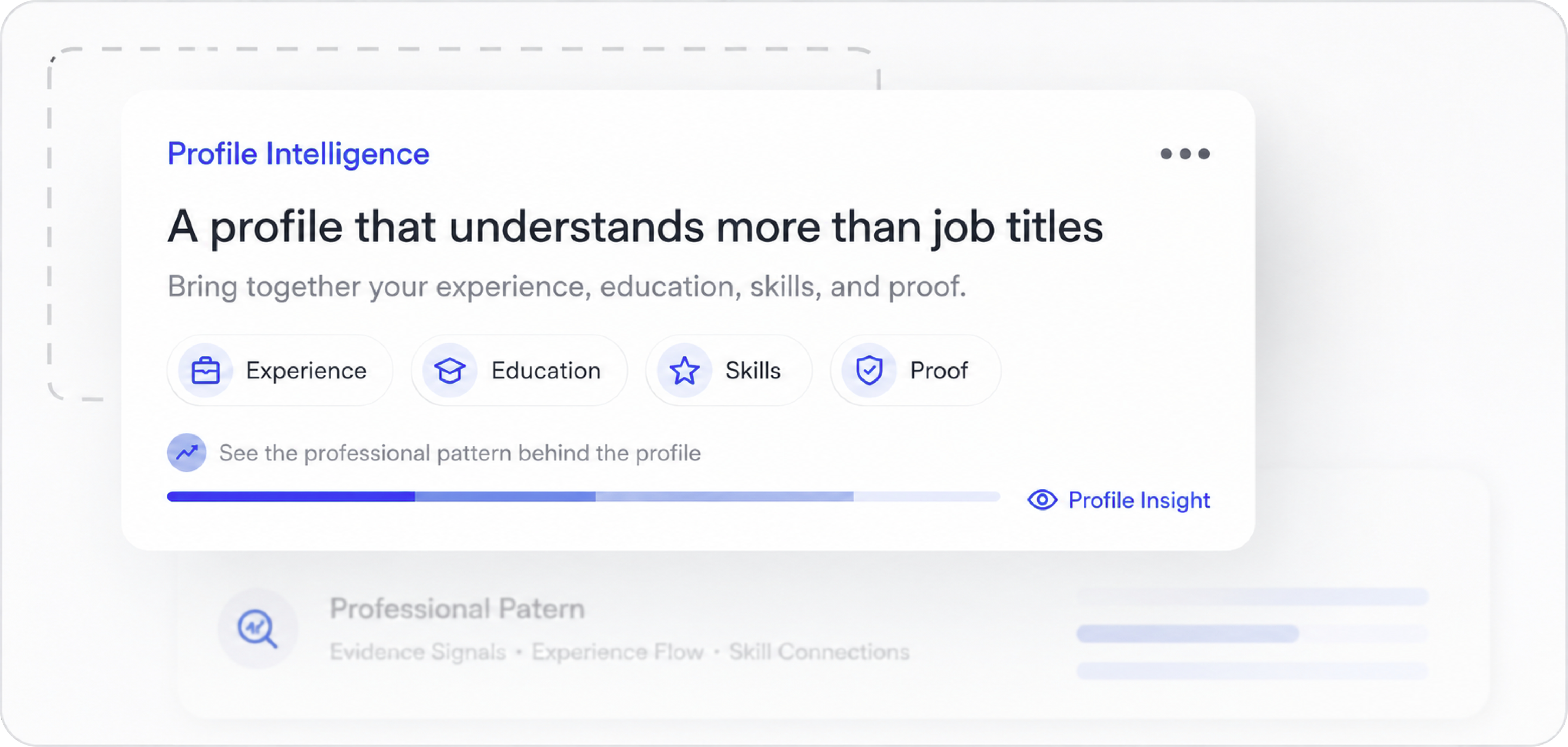 Verdict professional profile product view