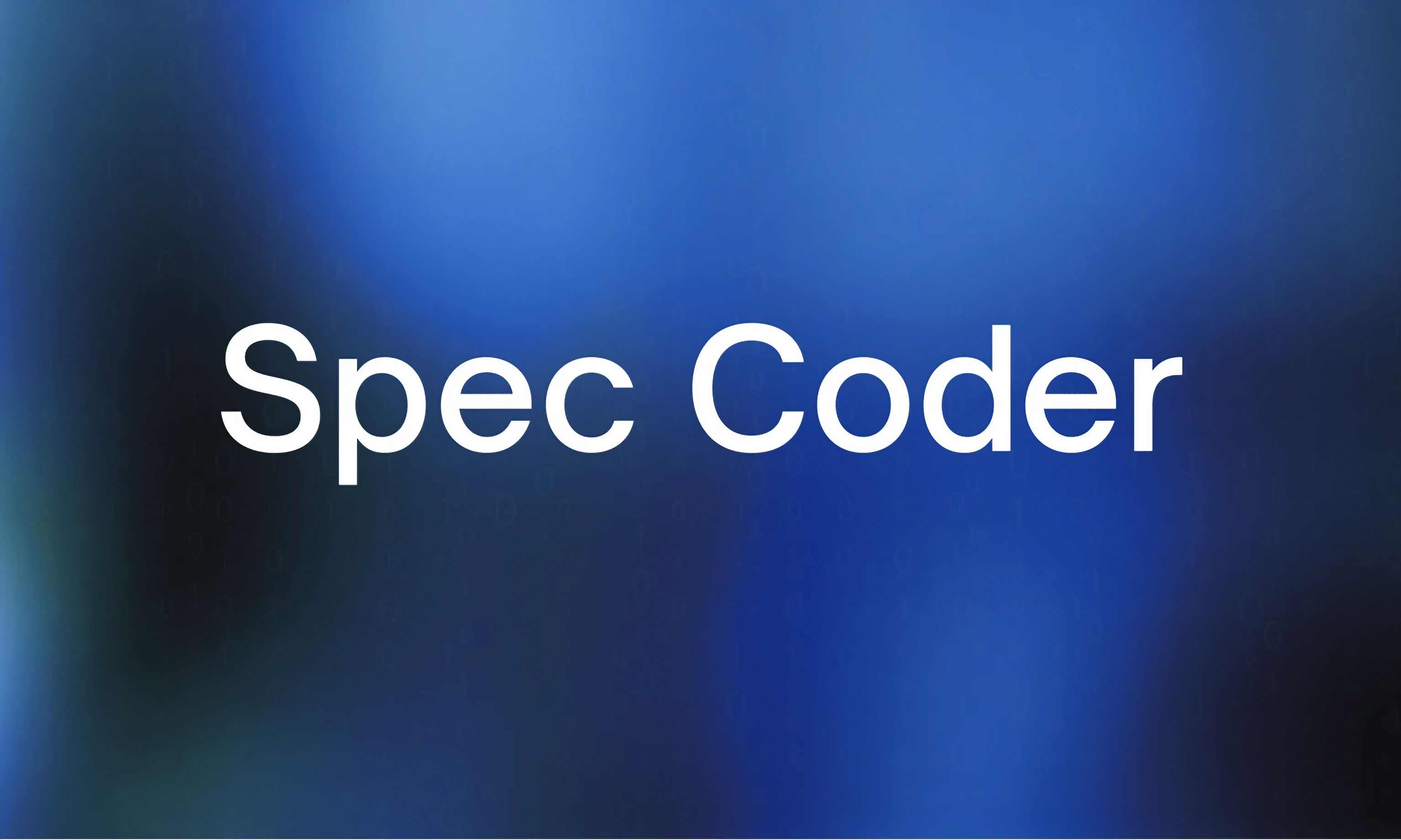 Spec-Coder Model Banner