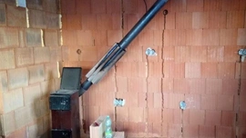Topení na stavbě v zimě