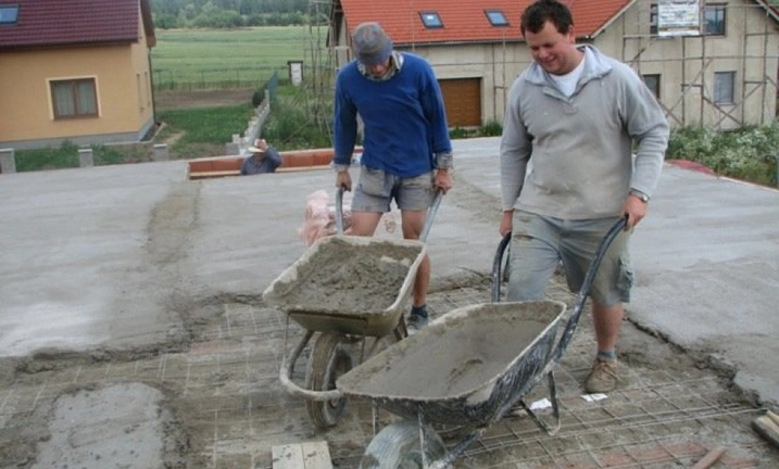 Betonování stropů