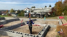 Betonáž ztraceného bednění