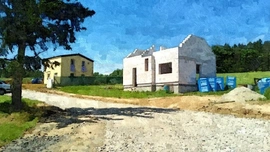 Hrubá stavba po střechu