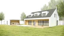Od kopnutí přes změnu projektu až po krov