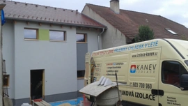 Zateplení střechy foukanou celulozou