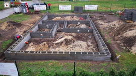 3. stavební týden - Ztracené bednění a rozvody kanalizace