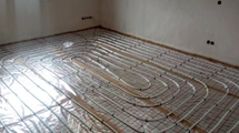 Instalace podlahového topení