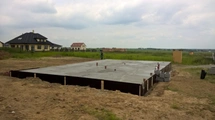 Tepelně-izolační zásyp pro stavbu základové desky