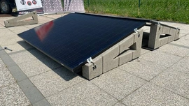 Bonus – Konstrukce fotovoltaické elektrárny na plochou střechu