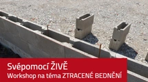 ŽIVÉ SETKÁNÍ: Zakládání a zdění ztraceného bednění – přijeďte se podívat